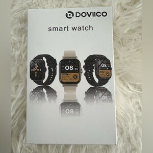 Black and Gold Smartwatch